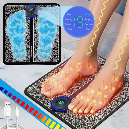 Electric Foot Massager Pad Muscle Massage Relaxation