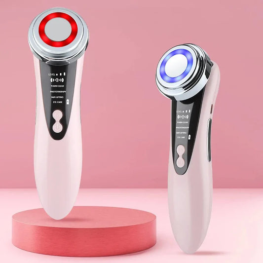 Multifunction Facial Massager 4 in 1 RF EMS  Skin Care Tools