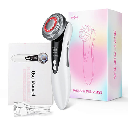 Multifunction Facial Massager 4 in 1 RF EMS  Skin Care Tools