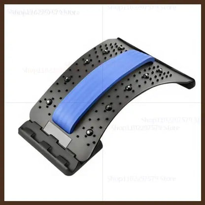 4-Level Adjustable Back Stretcher Back Massager Lumbar